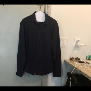 Untuckit Button Down in Soft, Stretch Jersey, S